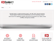 Tablet Screenshot of danmattmedia.com